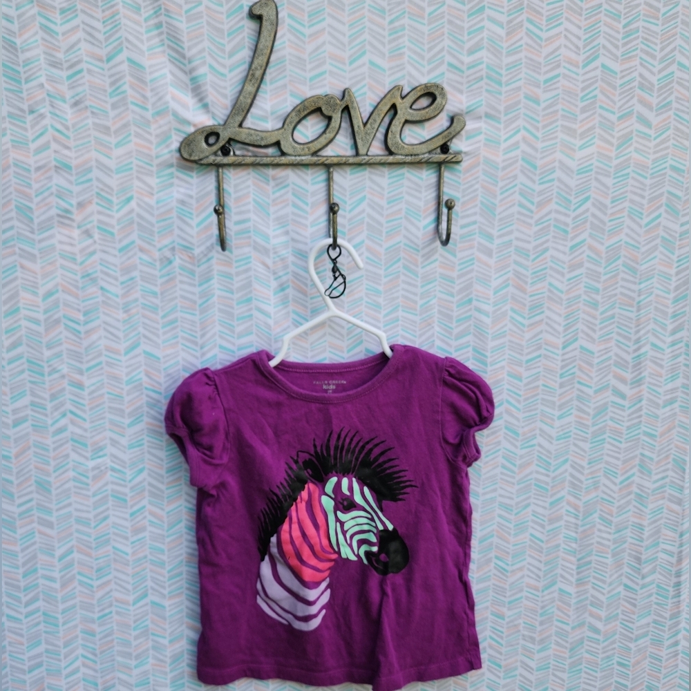 Falls Creek Purple Graphic Short Sleeve Tee